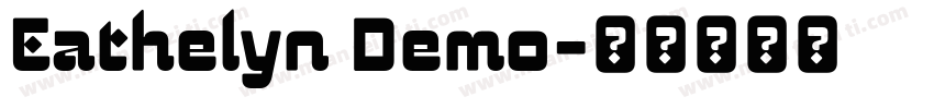 Eathelyn Demo字体转换